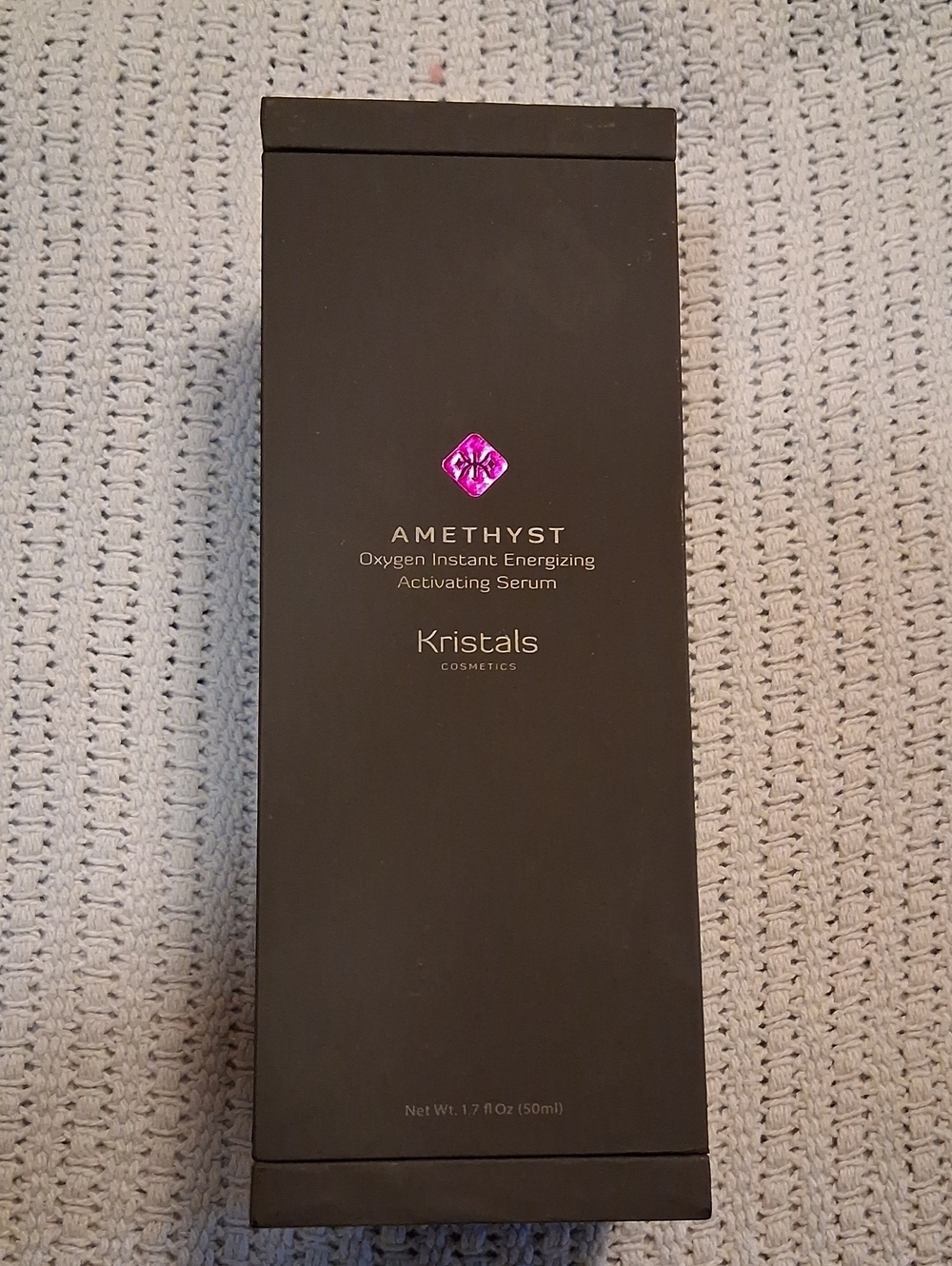 New-Amethyst Oxygen Instant Energizing Activating Serum By: Kristals Cosmetics